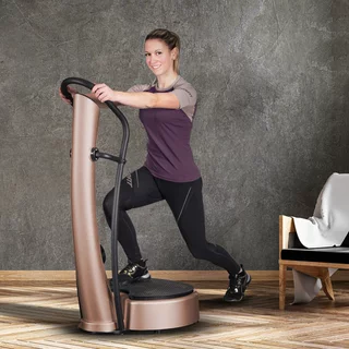 VibroGym inSPORTline Lotos - hnedá