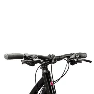 Dámsky crossový bicykel Kross Evado 2.0 28" Gen 007 - čierna / ružová / lesk
