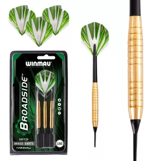 Šípky Winmau Broadside Brass Soft 3ks