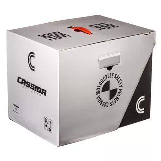 Moto prilba Cassida Compress 2.0 čierna matná P/J