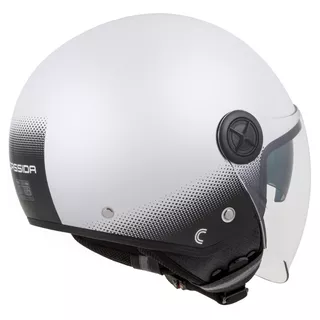 Moto prilba Cassida Handy Plus biela/čierna