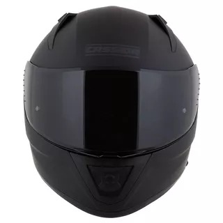 Moto prilba Cassida Aero Solid čierna matná/šedá