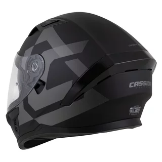 Moto prilba Cassida Orbit Grind čierna matná/šedá