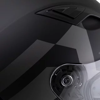 Moto prilba Cassida Orbit Grind čierna matná/šedá