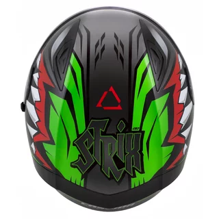 Moto prilba Cassida Orbit StriX červená/zelená/šedá/biela/čierna