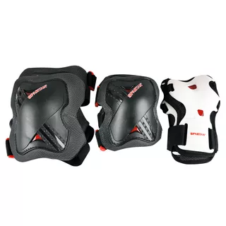 Chrániče Spartan Street Gear IV - čierna