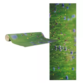 Joga podložka inSPORTline Medita 173x61x0,3 cm - flower