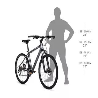 Pánsky crossový bicykel KELLYS CLIFF 30 28" - model 2019