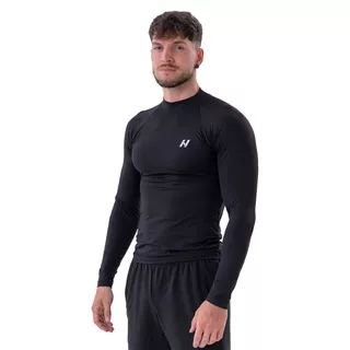 Pánské funkčné tričko Nebbia 328 - Black - Black