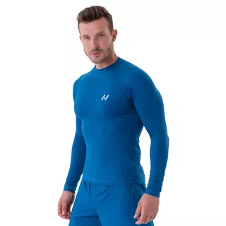 Pánské funkčné tričko Nebbia 328 - Black - blue