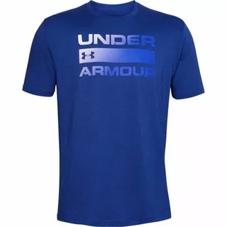 Pánske tričko Under Armour Team Issue Wordmark SS - White