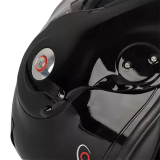 Preklápacia moto prilba ROOF Desmo Elico P/J - bielo-strieborná