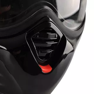 Preklápacia moto prilba ROOF Desmo Elico P/J - bielo-strieborná