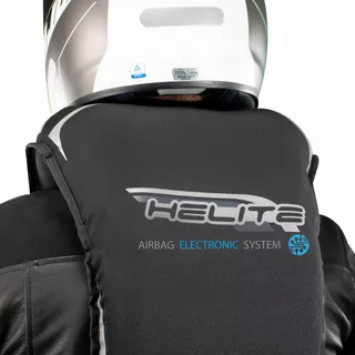 Airbagová vesta Helite e-Turtle čierna - čierna