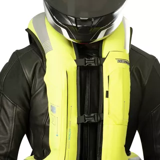 Airbagová vesta Helite e-Turtle HiVis rozšírená, elektronická