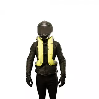 Airbagová vesta Helite e-Turtle HiVis rozšírená, elektronická