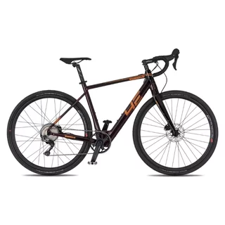 Gravel elektrobicykel 4EVER ENGRAVE PRO 28" - velvet/metal bronze