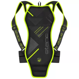 Chránič chrbtice Etape Spine - čierna-fluo žltá