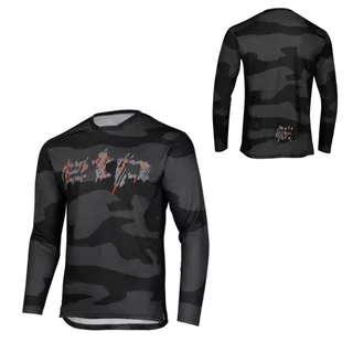 Pánsky cyklistický dres s dlhým rukávom Etape Rocky