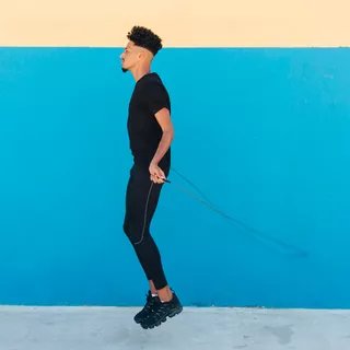 Švihadlo inSPORTline JumpSpeed - modrá