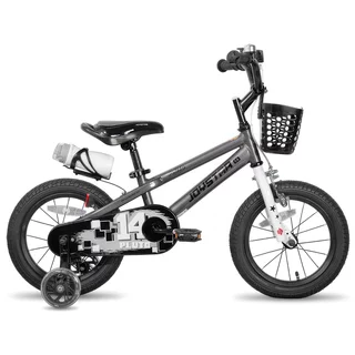 Detský bicykel Joystar Pluto 16" • 105-135 cm - šedá
