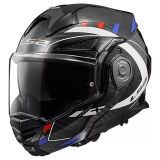 Preklápacia moto prilba LS2 FF901 Advant X C Future Gl White Blue P/J