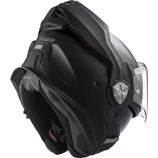 Preklápacia moto prilba LS2 FF901 Advant X Solid Matt Black P/J