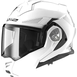 Preklápacia moto prilba LS2 FF901 Advant X Solid White P/J