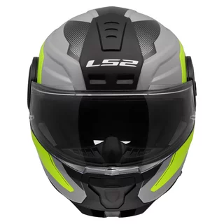 Výklopná moto prilba LS2 FF902 Scope II Duria Grey H-V Yellow