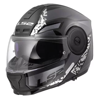 Výklopná moto prilba LS2 FF902 Scope II Oxyd Black Titanium