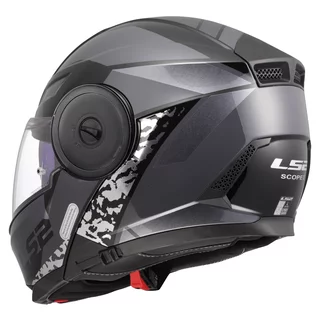 Výklopná moto prilba LS2 FF902 Scope II Oxyd Black Titanium