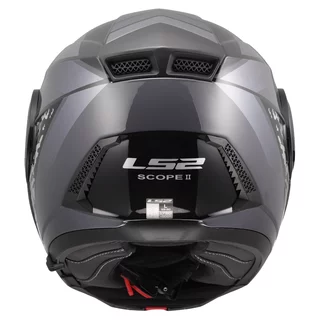 Výklopná moto prilba LS2 FF902 Scope II Oxyd Black Titanium