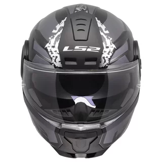 Výklopná moto prilba LS2 FF902 Scope II Oxyd Black Titanium
