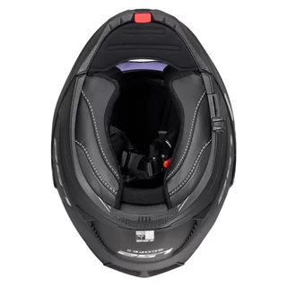 Výklopná moto prilba LS2 FF902 Scope II Solid Matt Black