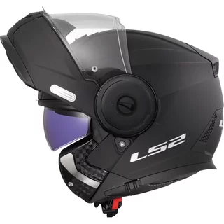 Výklopná moto prilba LS2 FF902 Scope II Solid Matt Black