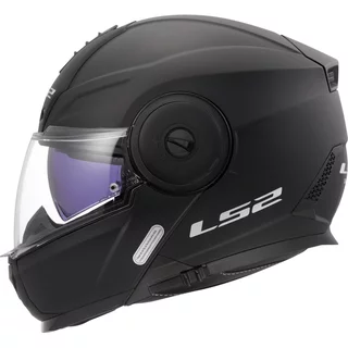 Výklopná moto prilba LS2 FF902 Scope II Solid Matt Black
