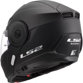 Výklopná moto prilba LS2 FF902 Scope II Solid Matt Black