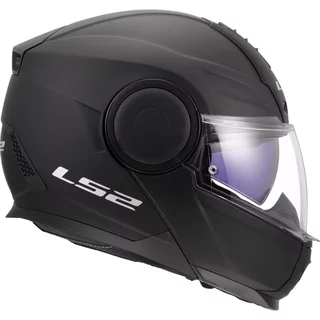 Výklopná moto prilba LS2 FF902 Scope II Solid Matt Black