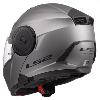 Výklopná moto prilba LS2 FF902 Scope II Solid Matt Titanium