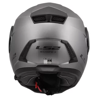 Výklopná moto prilba LS2 FF902 Scope II Solid Matt Titanium