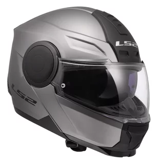 Výklopná moto prilba LS2 FF902 Scope II Solid Matt Titanium