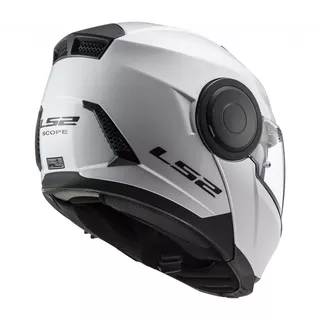 Výklopná moto prilba LS2 FF902 Scope Solid - White