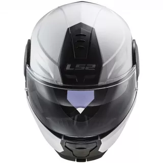 Výklopná moto prilba LS2 FF902 Scope Solid - White