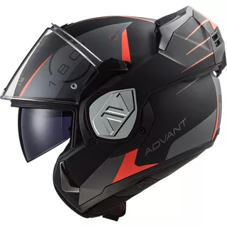 Preklápacia moto prilba LS2 FF906 Advant Codex Matt Black Titanium P/J