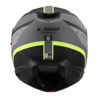 Výklopná prilba LS2 FF908 Strobe II MONZA Matt Black H-V Yellow