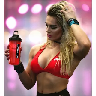 Shaker Nutrend 600 ml - zelená