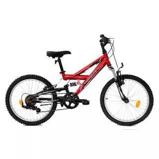 Detský bicykel Reactor Flash 20" 9.0 - tmavo červená-čierna