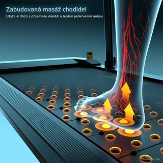 Chodiaci a masážny pás inSPORTline ZenRun NOON - 2.akosť