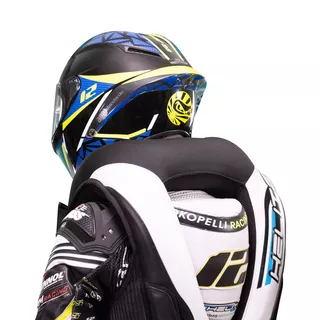 Závodná airbagová vesta Helite e-GP Air - čierno-biela