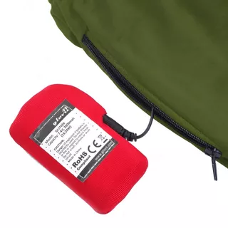 Vyhrievané nohavice Glovii GP1C 2600 mAh - zelená